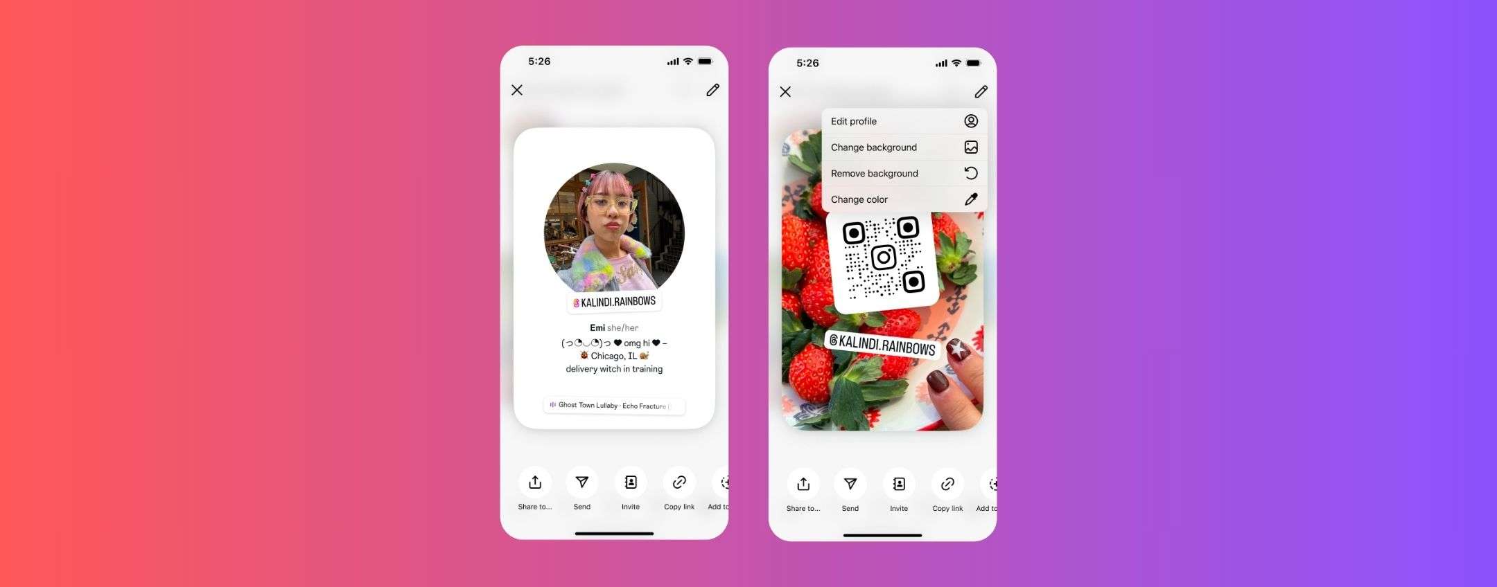 Instagram lancia Profile card, il biglietto da visita per i profili