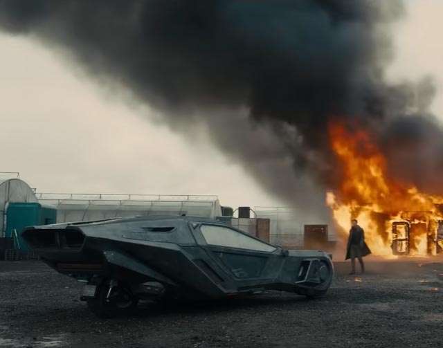 Uno dei veicoli di Blade Runner 2049