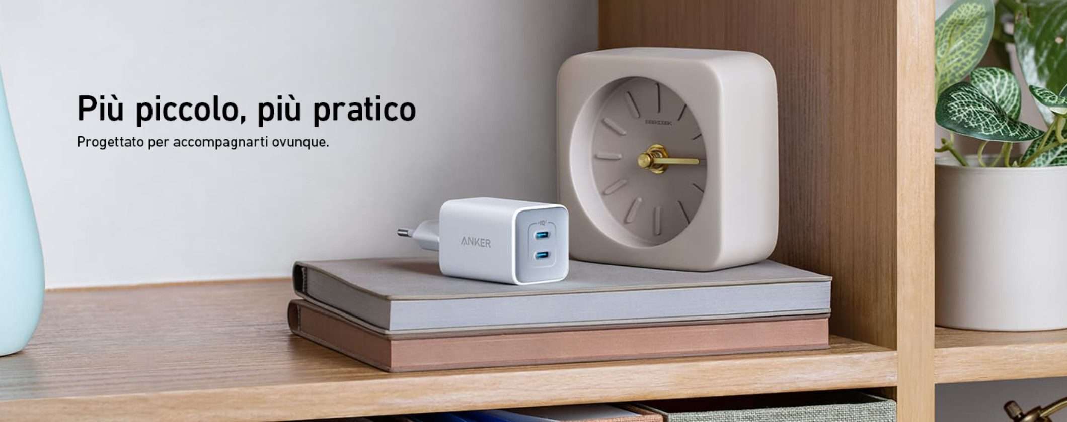 Caricatore Anker USB-C 47W: prezzo imbattibile alla Festa delle Offerte Prime