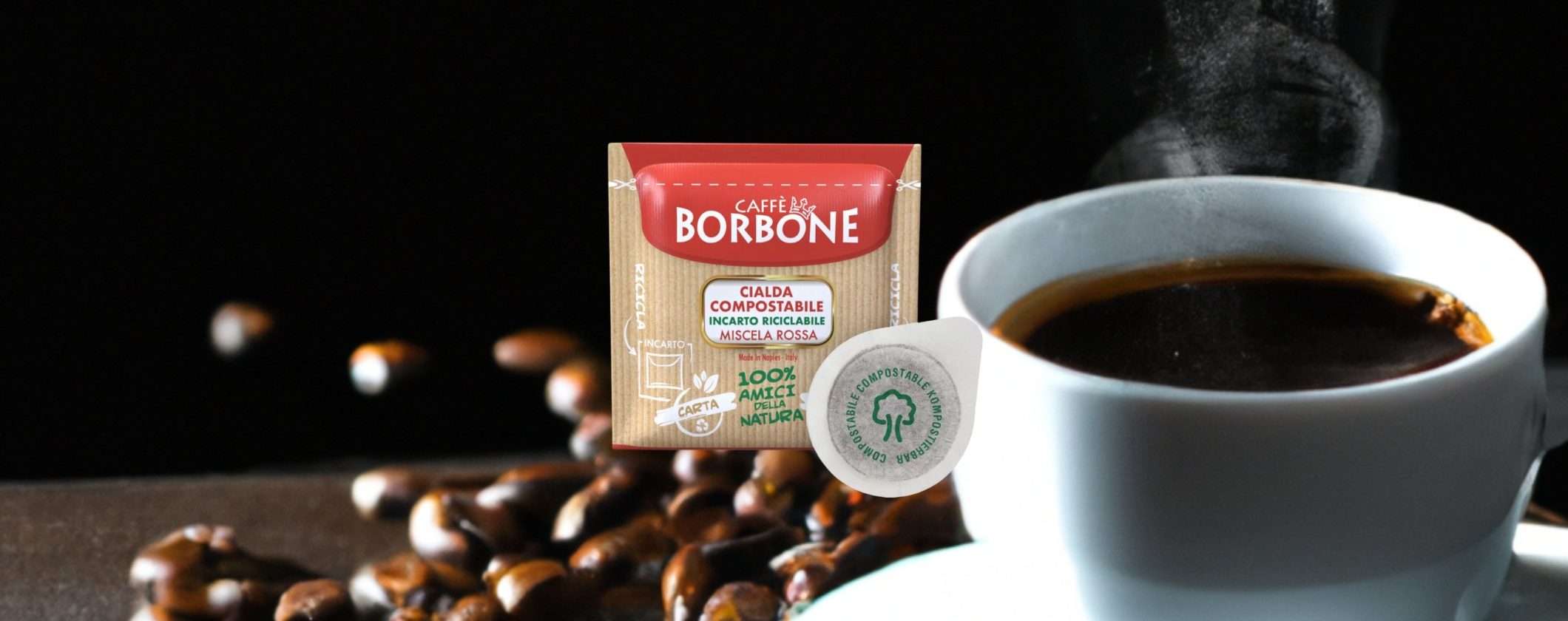 Cialde Caffè Borbone: adesso un espresso lo bevi a soli 0,14€