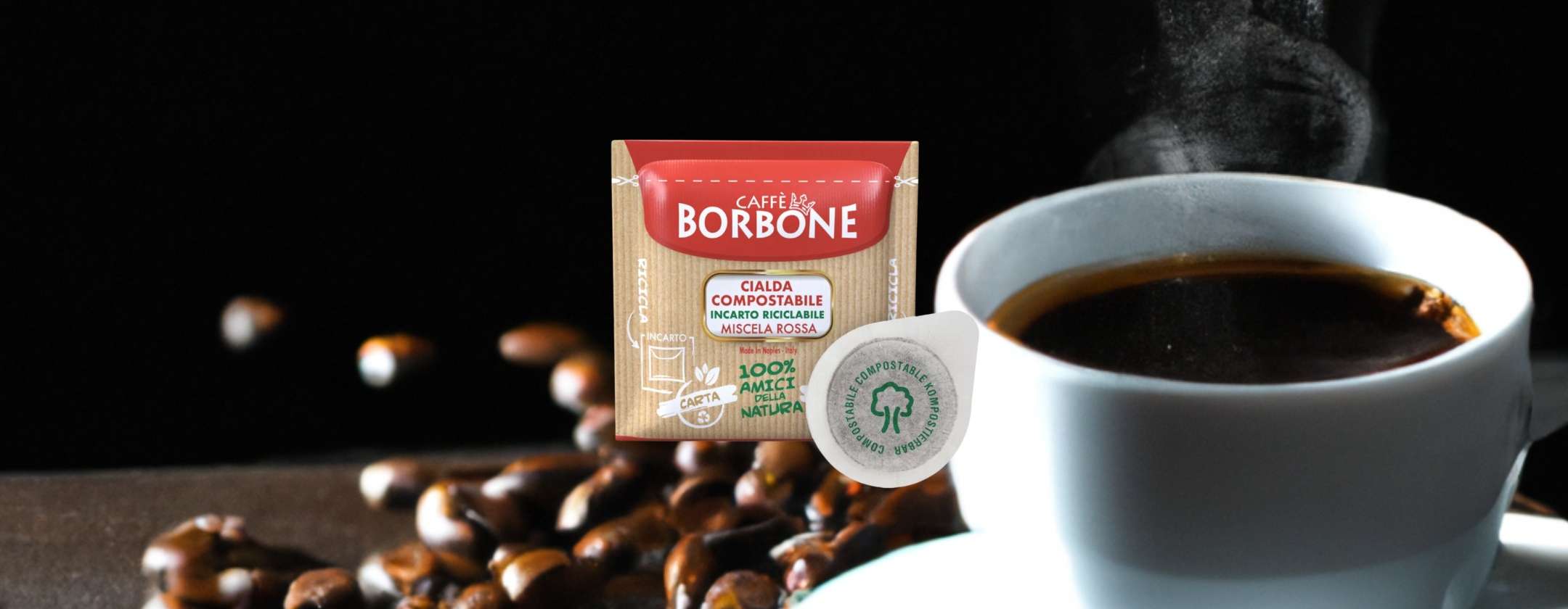 Cialde Caffè Borbone: adesso un espresso lo bevi a soli 0,14€