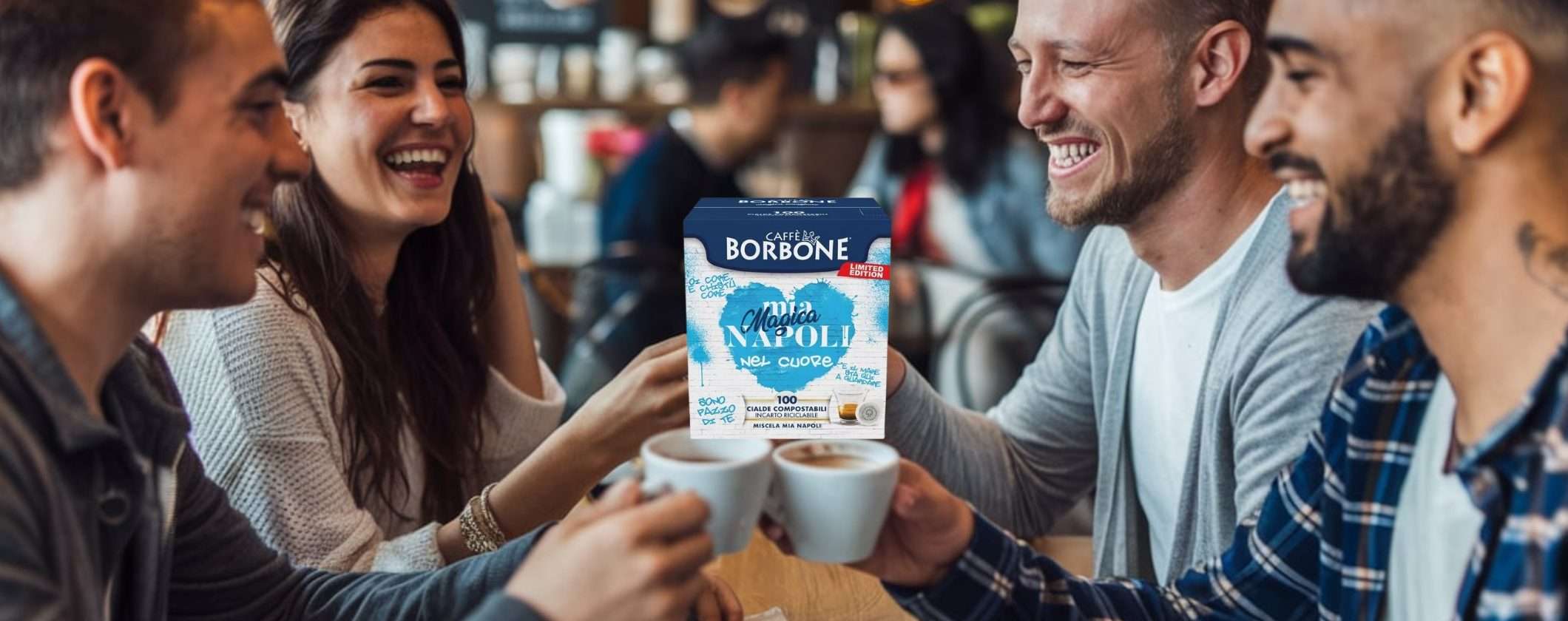 Cialde Caffè Borbone Mia Magica Napoli: solo 0,14€ a unità