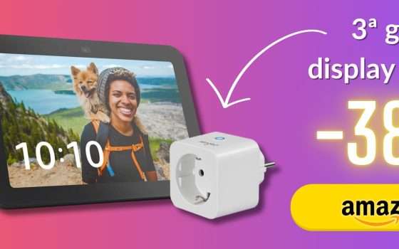 Echo Show 8 per una casa super smart: versatile e in sconto (-38%)