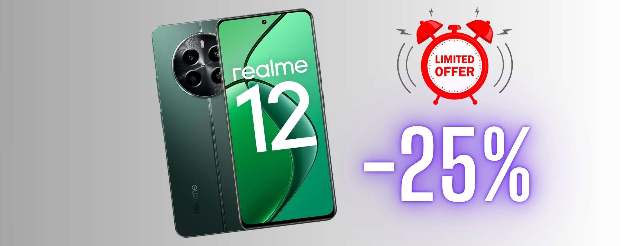 Realme 12 è lo smartphone da acquistare: prestazioni TOP in sconto