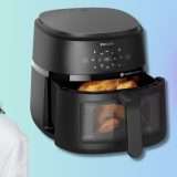 Philips Airfryer con cestello 6,2L, 13 programmi e cottura professionale