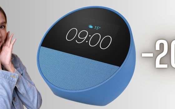 Echo SPOT già in sconto: non aspettare la festa delle offerte Prime (-20%)