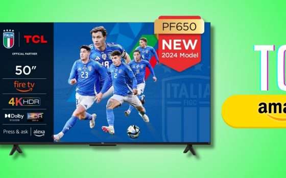 NUOVA smart TV TCL con Fire TV integrata: 50