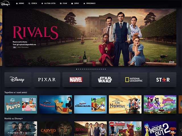 Le nuove uscite in streaming su Disney+