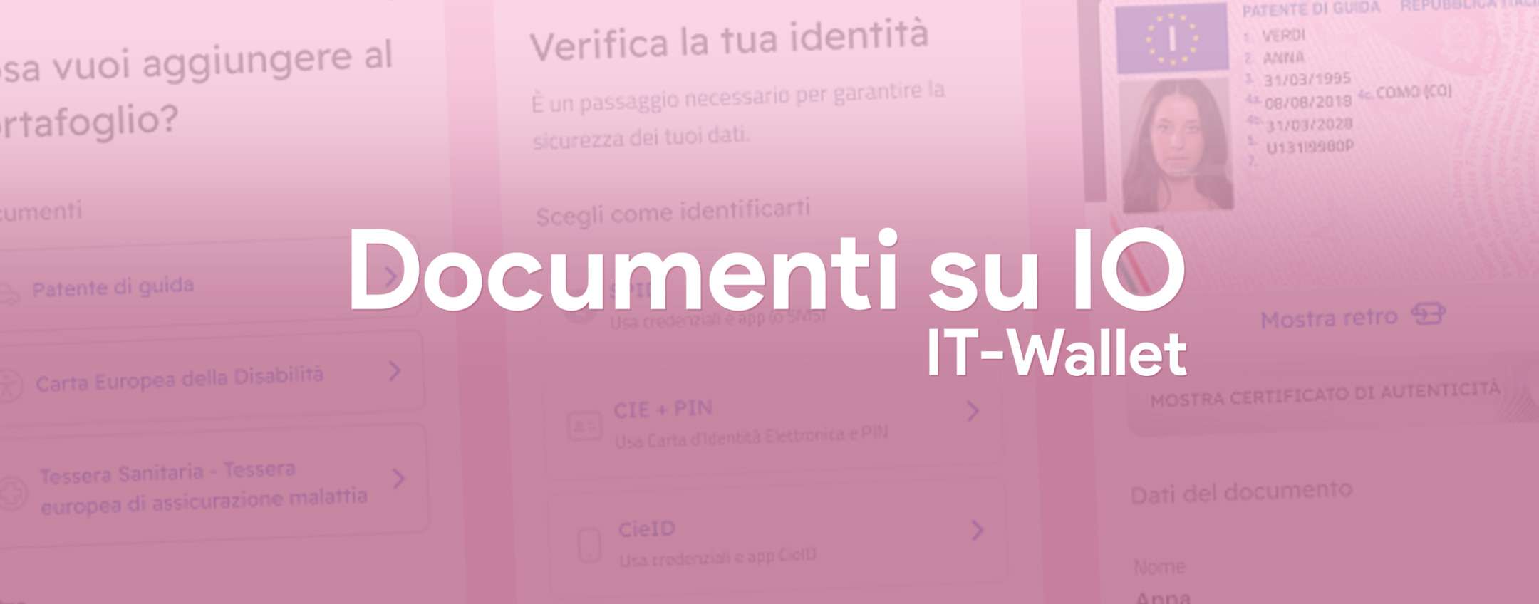 Documenti su IO è disponibile (IT-Wallet): come funziona