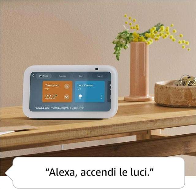 Lo smart display Echo Show 5 con Alexa