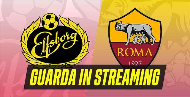 Guarda in streaming Elfsborg-Roma, partita di Europa League