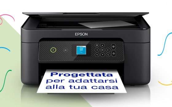 La stampante Epson XP-3200 multifunzione al MINIMO STORICO