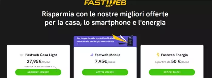 fastweb casa light