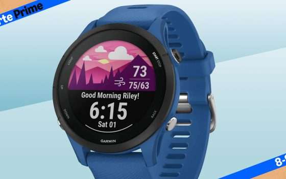 Festa delle Offerte Prime: Garmin Forerunner 255 crolla a -130€