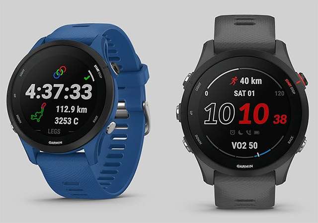 Il design dello smartwatch Garmin Forerunner 255