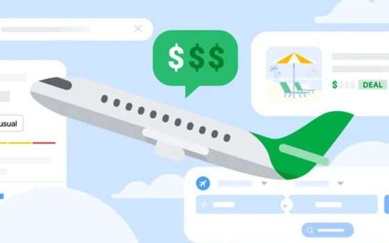 Google Voli, arriva la scheda per i biglietti aerei low cost