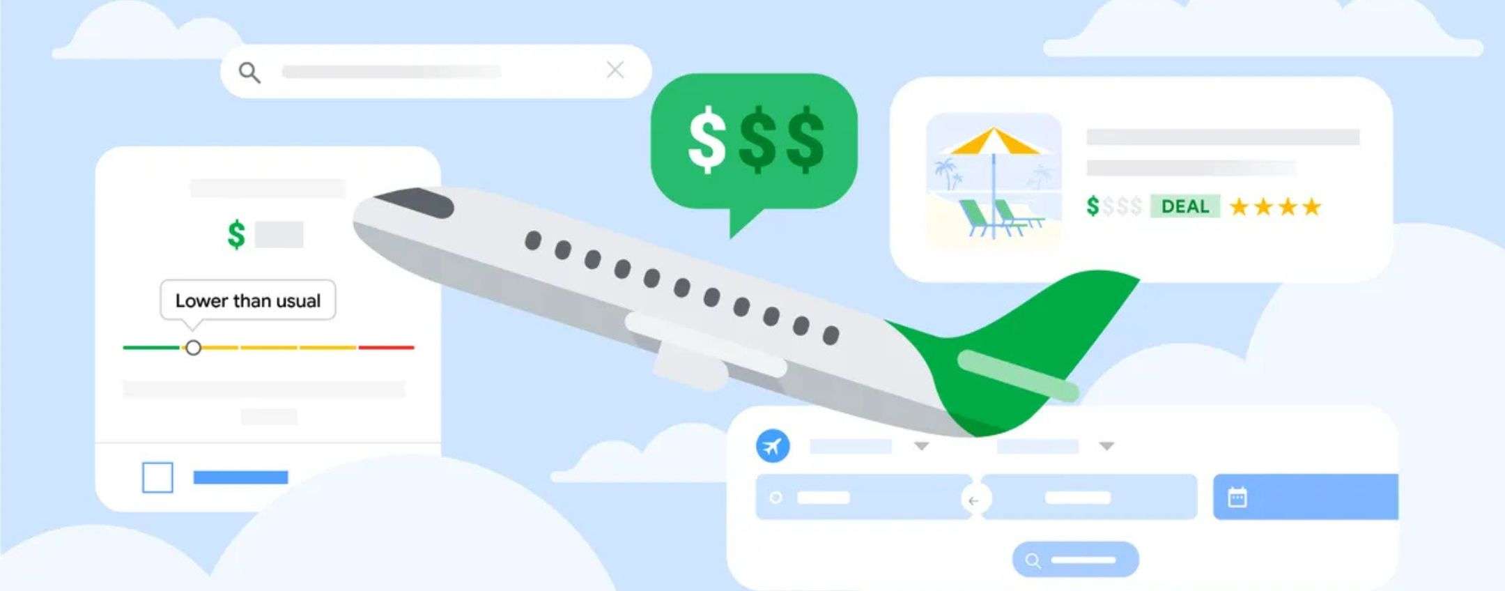 Google Voli, arriva la scheda per i biglietti aerei low cost