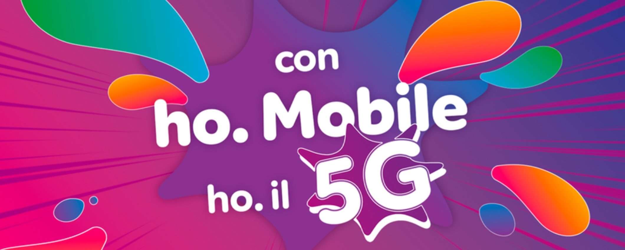 Passa a ho. Mobile con 200 Giga in 5G a 9,99 euro al mese