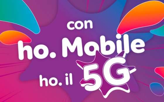 Passa a ho. Mobile con 200 Giga in 5G a 9,99 euro al mese