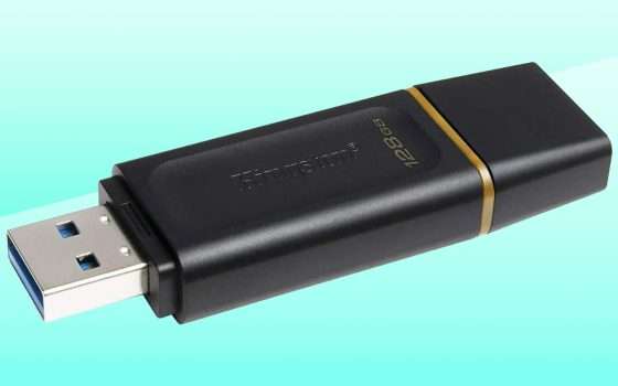 SUPER SCONTO per la pendrive Kingston da 128 GB: solo 8,99€