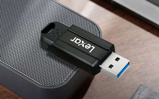 Pendrive 64 GB veloce a 7€ (sconto 53%): è Lexar JumpDrive S80