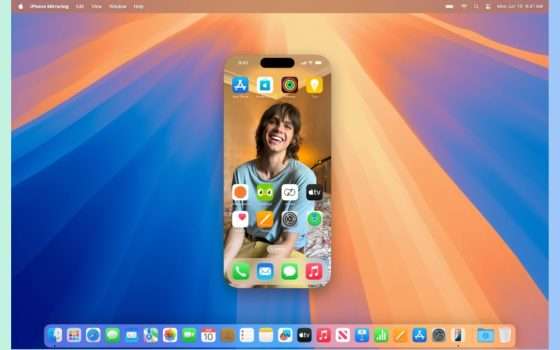 Mirroring dell'iPhone su Mac aziendale, privacy a rischio