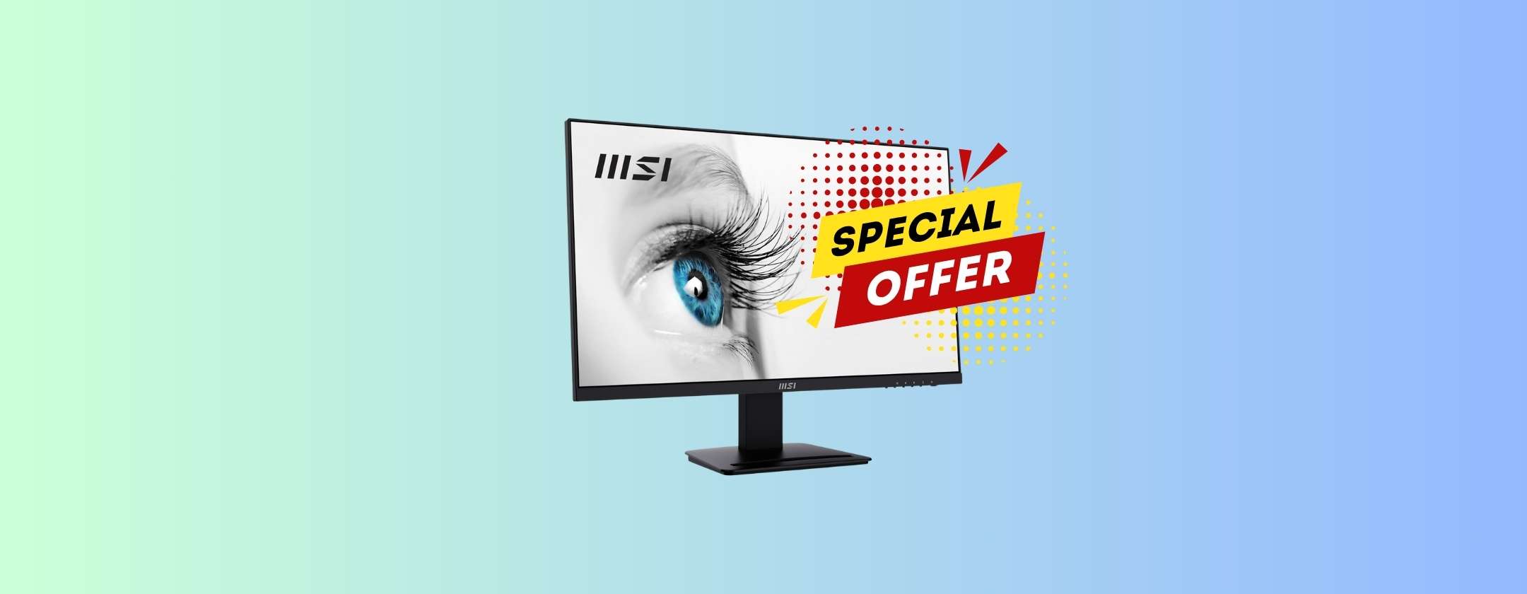 Monitor MSI PRO 27″: solo 99€ alla Festa delle Offerte Prime