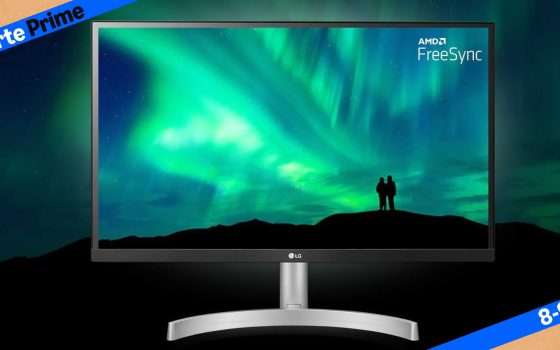 Monitor LG (24 pollici) a 79€ per la Festa delle Offerte Prime