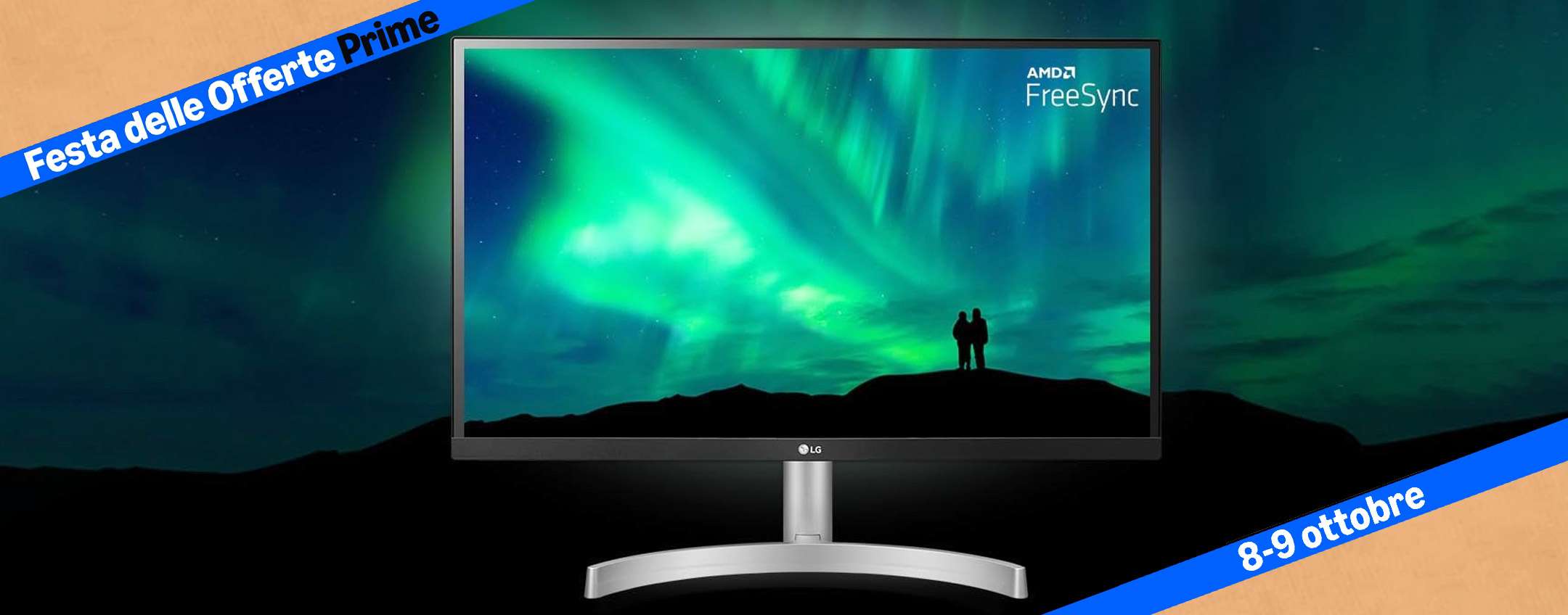 Monitor LG (24 pollici) a 79€ per la Festa delle Offerte Prime