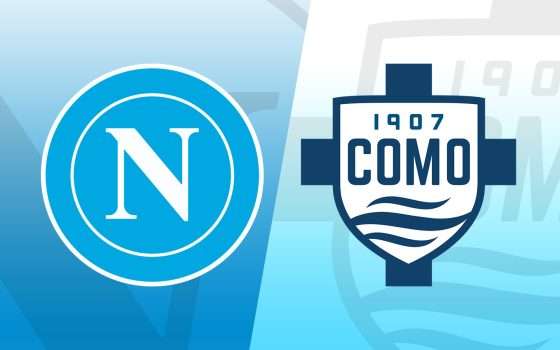 Come vedere Napoli-Como in diretta streaming da Italia ed estero