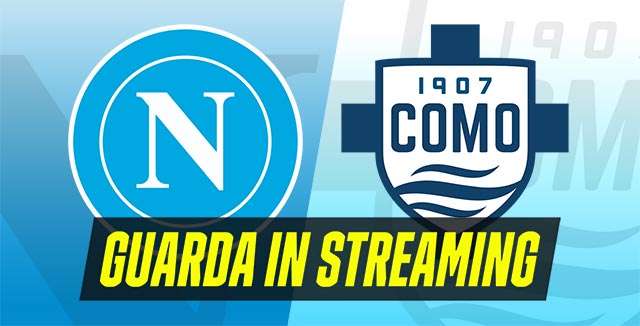 Guarda Napoli-Como in streaming: Serie A, giornata 7