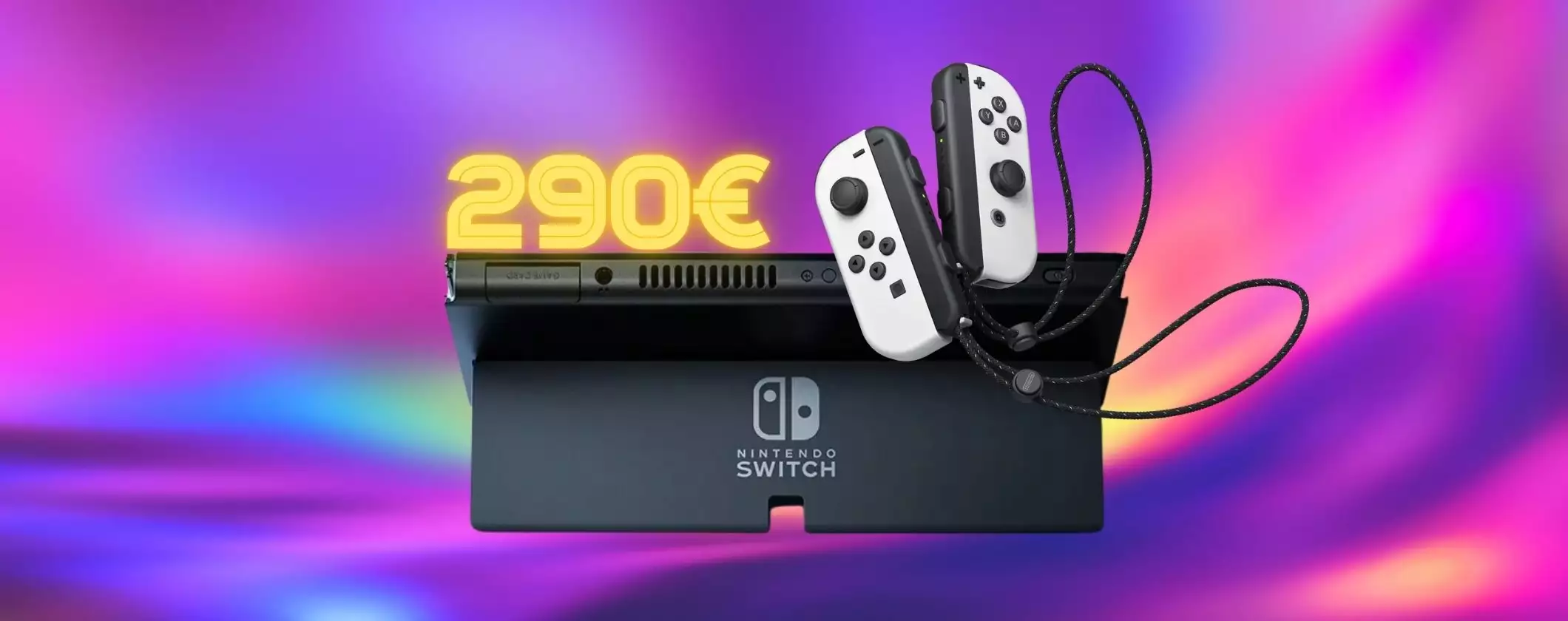 Nintendo Switch OLED Bianca a 290€ è un miracolo eBay