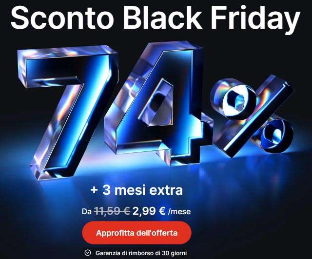 L'offerta di NordVPN per il Black Friday