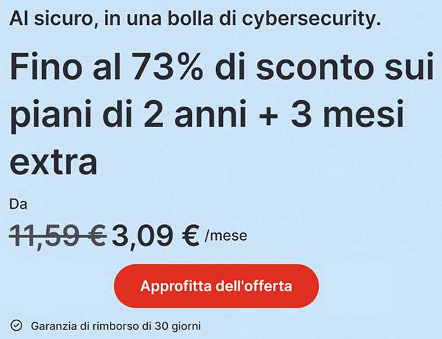 La promozione di NordVPN: sconto e mesi gratis