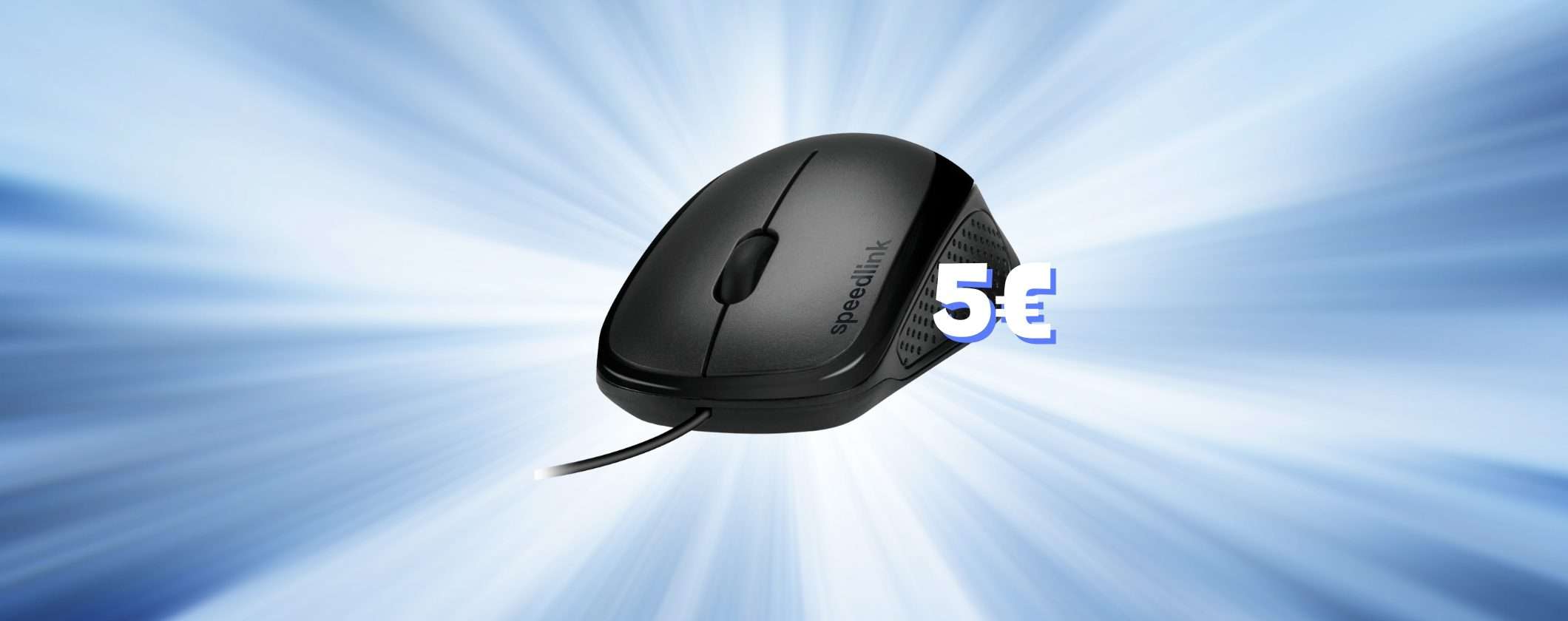 Ottimo Mouse USB a soli 5€ su Amazon: da acquistare subito