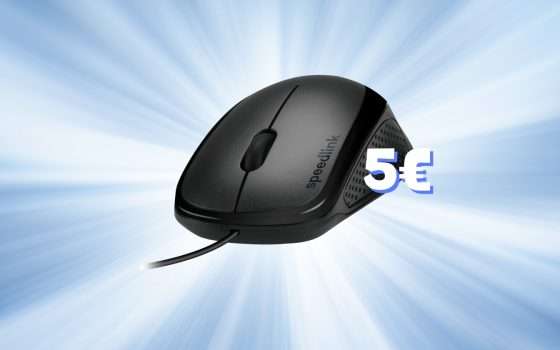 Ottimo Mouse USB a soli 5€ su Amazon: da acquistare subito