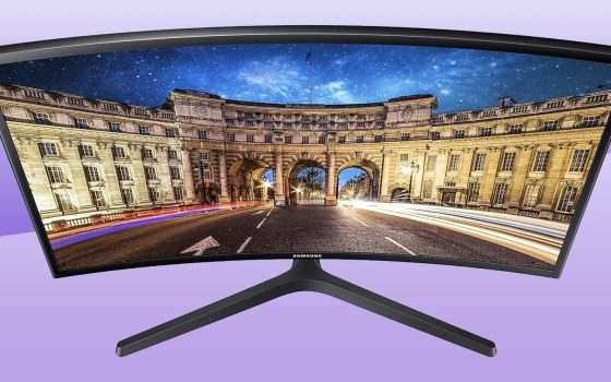 Monitor curvo Samsung a 79 euro: sembra un errore di prezzo