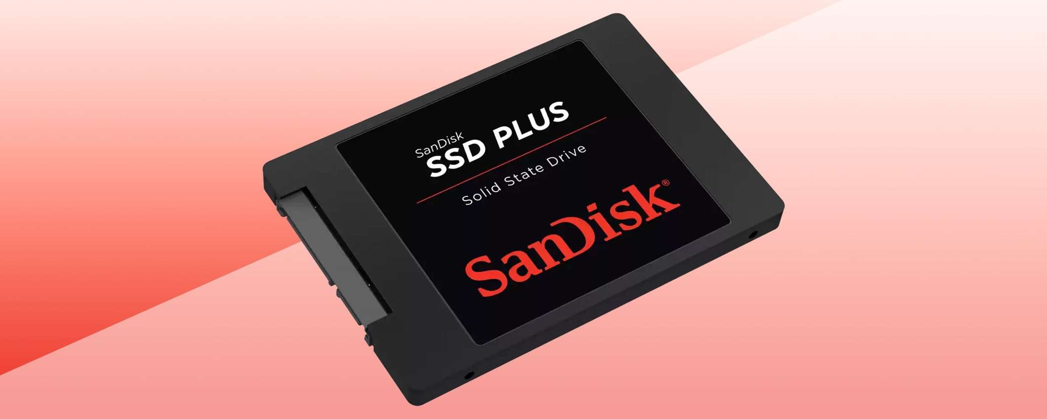 SOLO 29€ per questa unità SSD da 480 GB: è SanDisk PLUS