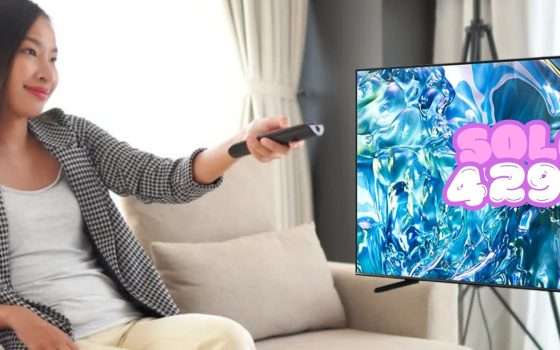 Splendida Samsung Smart TV QLED 4K 43