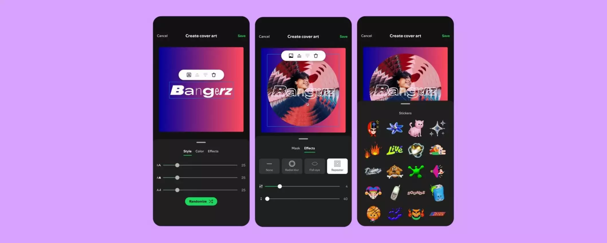 Spotify lancia le copertine personalizzate per le playlist