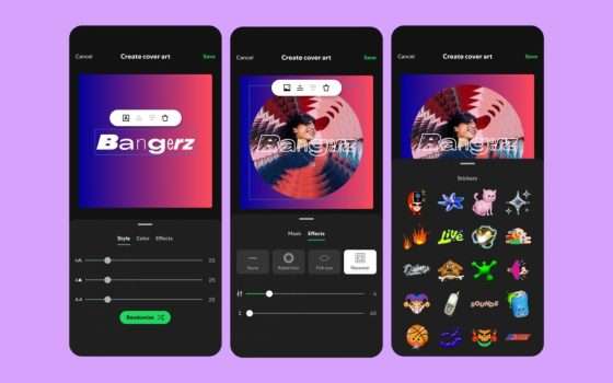 Spotify lancia le copertine personalizzate per le playlist