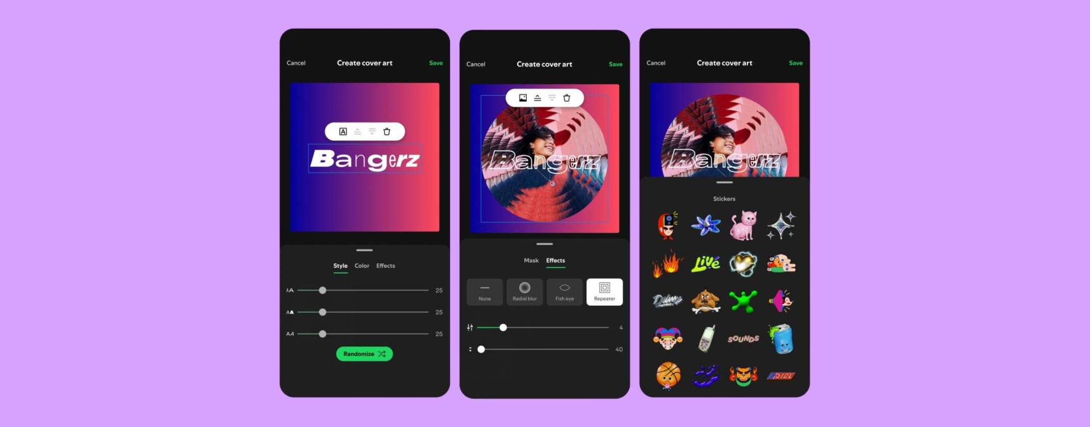 Spotify lancia le copertine personalizzate per le playlist