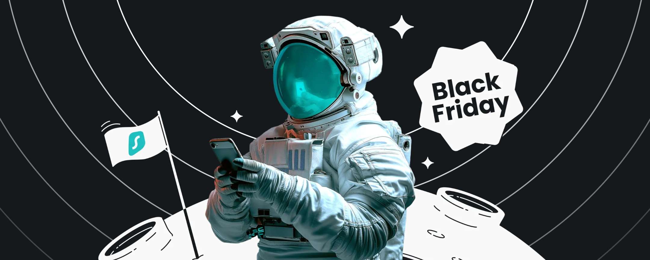 Da Surfshark è già tempo di Black Friday: 87% di sconto per 2 anni