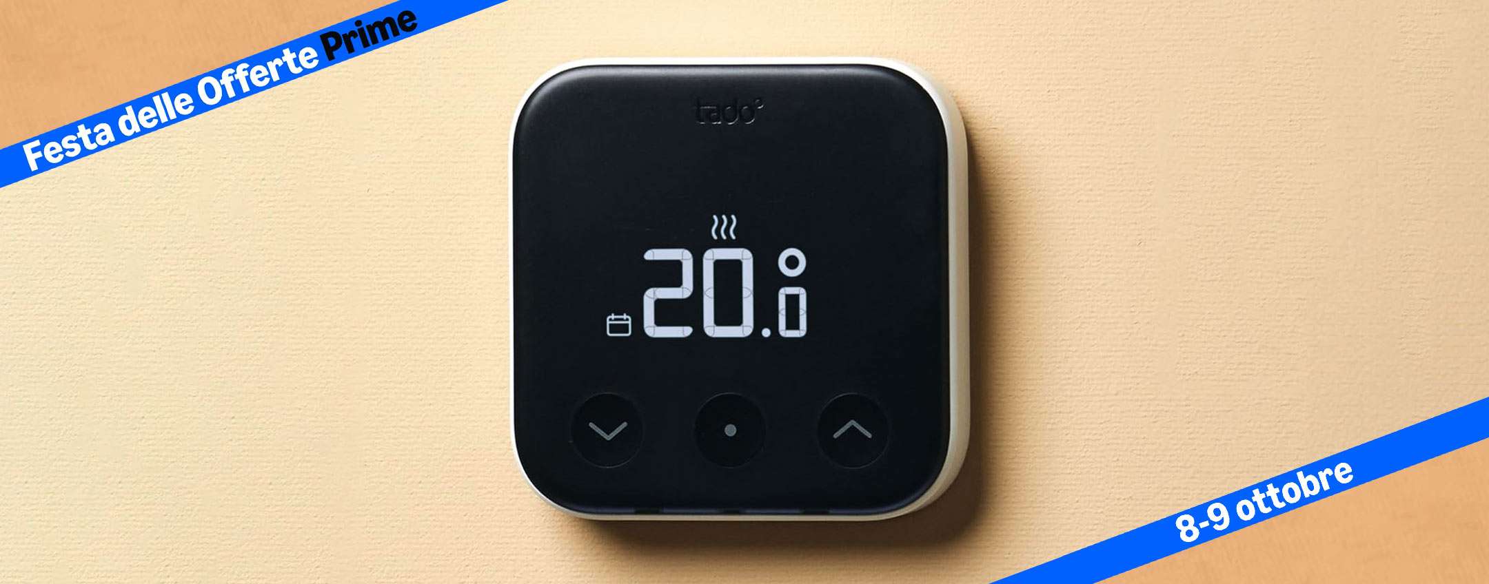 Casa smart: METÀ PREZZO per il termostato intelligente X di tado°