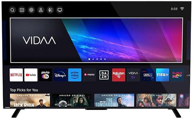 La Smart TV 4K di Toshiba (modello 65QV2363DA)