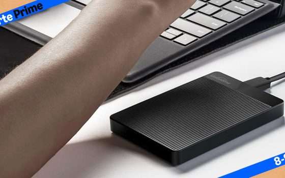 Fino a 5 TB: HDD esterni in sconto per la Festa di Prime (da 19€)