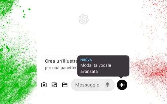 Usare la modalità vocale avanzata in ChatGPT dall'Italia: il trucco che pochi conoscono