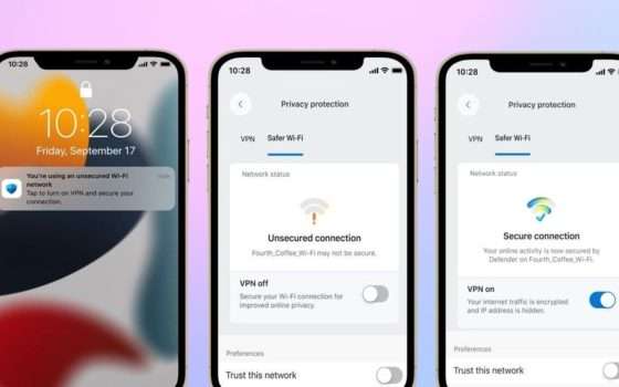 Microsoft Defender ora rileva Wi-Fi non sicuri