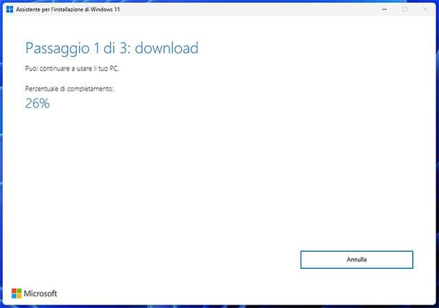 L'aggiornamento a Windows 11 24H2 con l'Assistente all'installazione