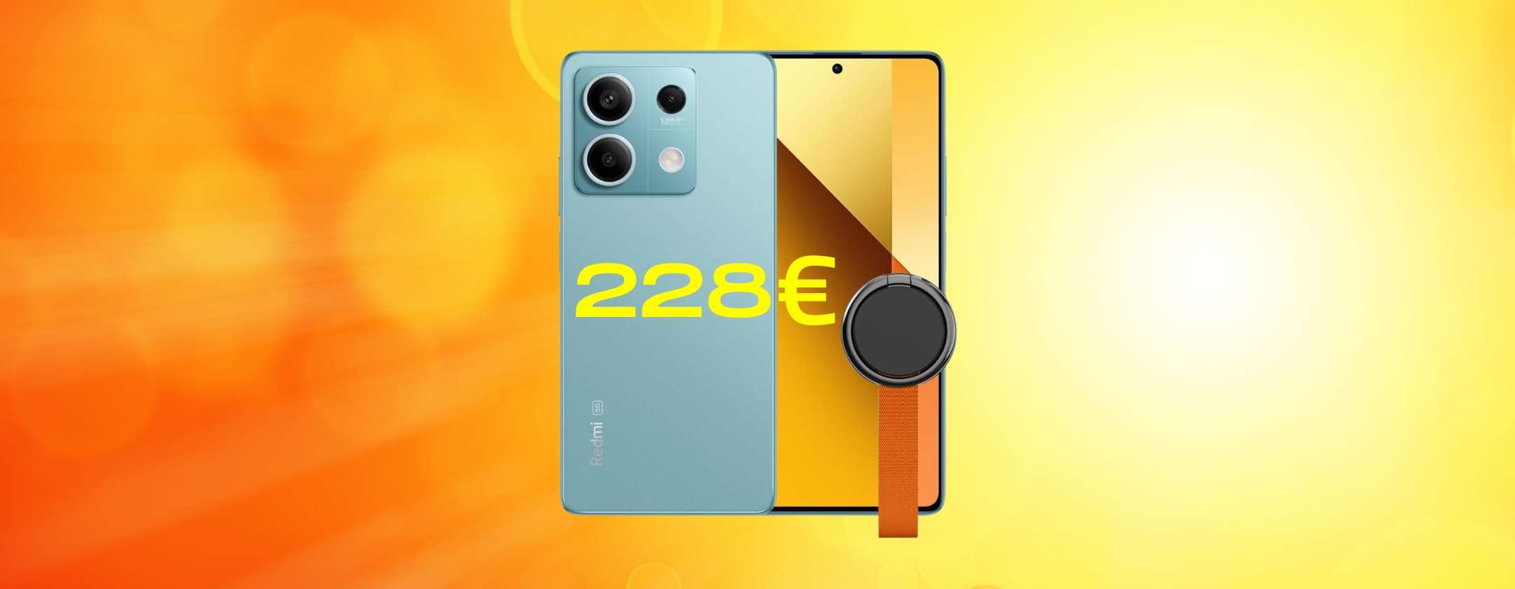 Xiaomi Redmi Note 13: ultimi pezzi a 228€ per la Festa delle Offerte Prime